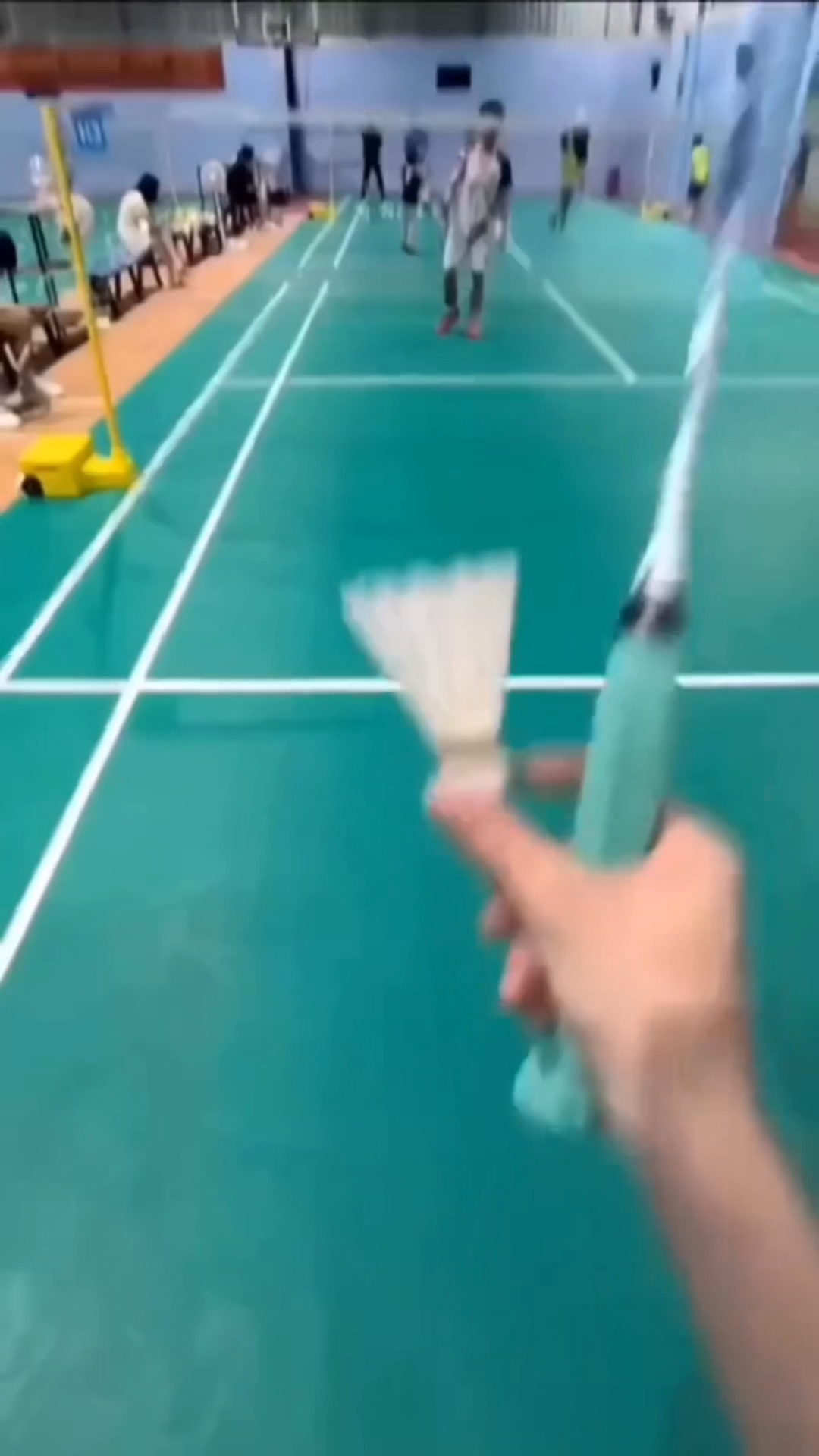 BADMINTON FACE TRANSITIONAL VIRAL VIDEO