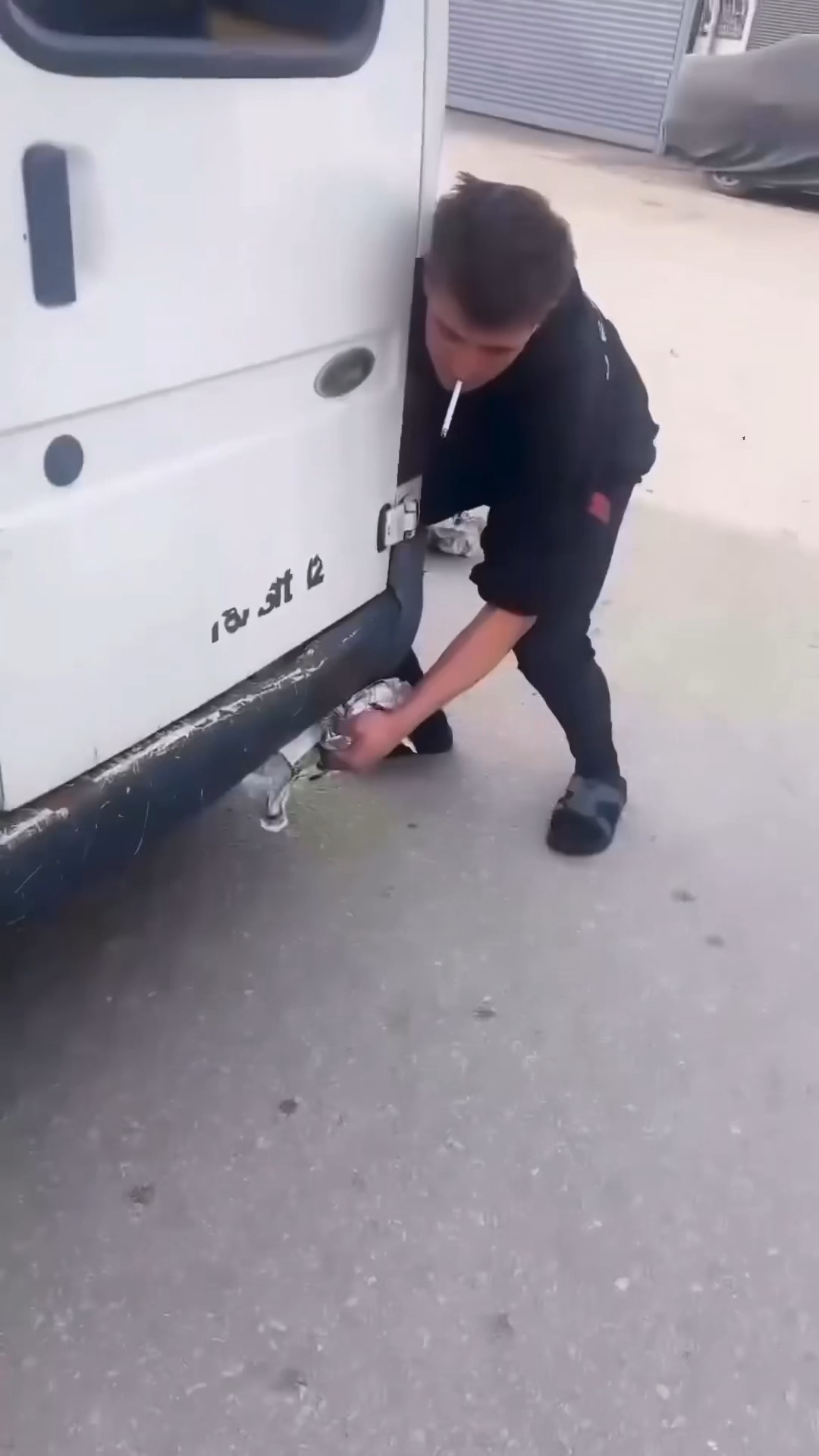 EXHAUST SMOKE TRANSITIONAL VIRAL VIDEO