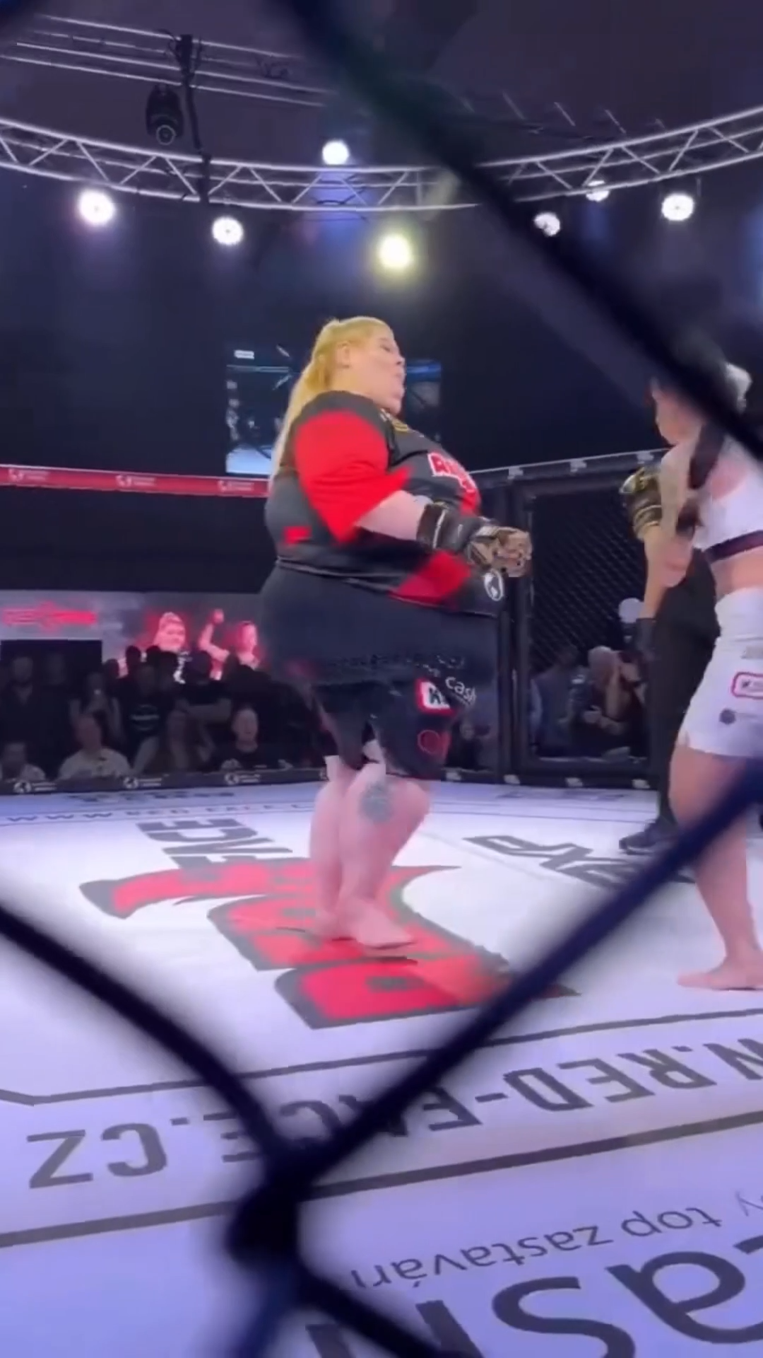 FIGHTER FALLING OVER TRANSITIONAL VIRAL VIDEO