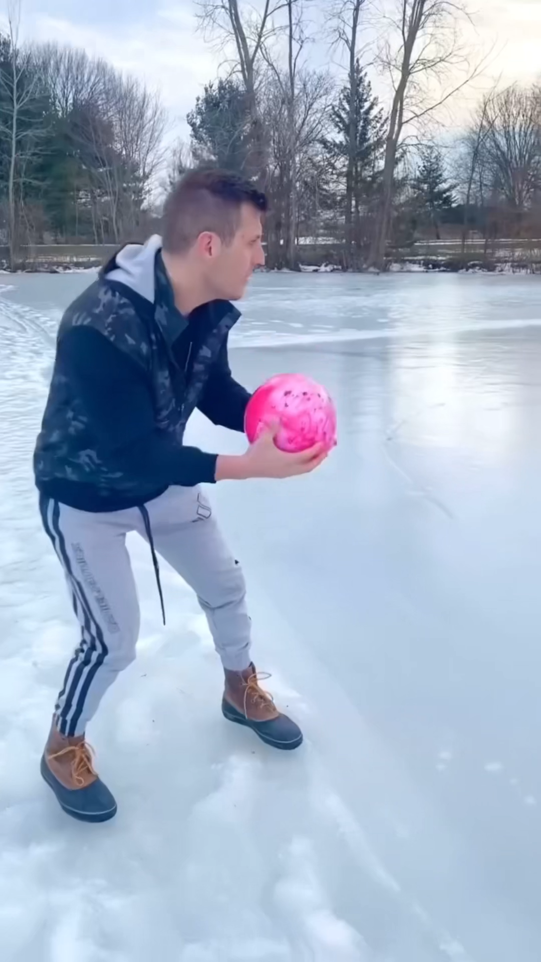 ICE BALLS AND MAN BALLS