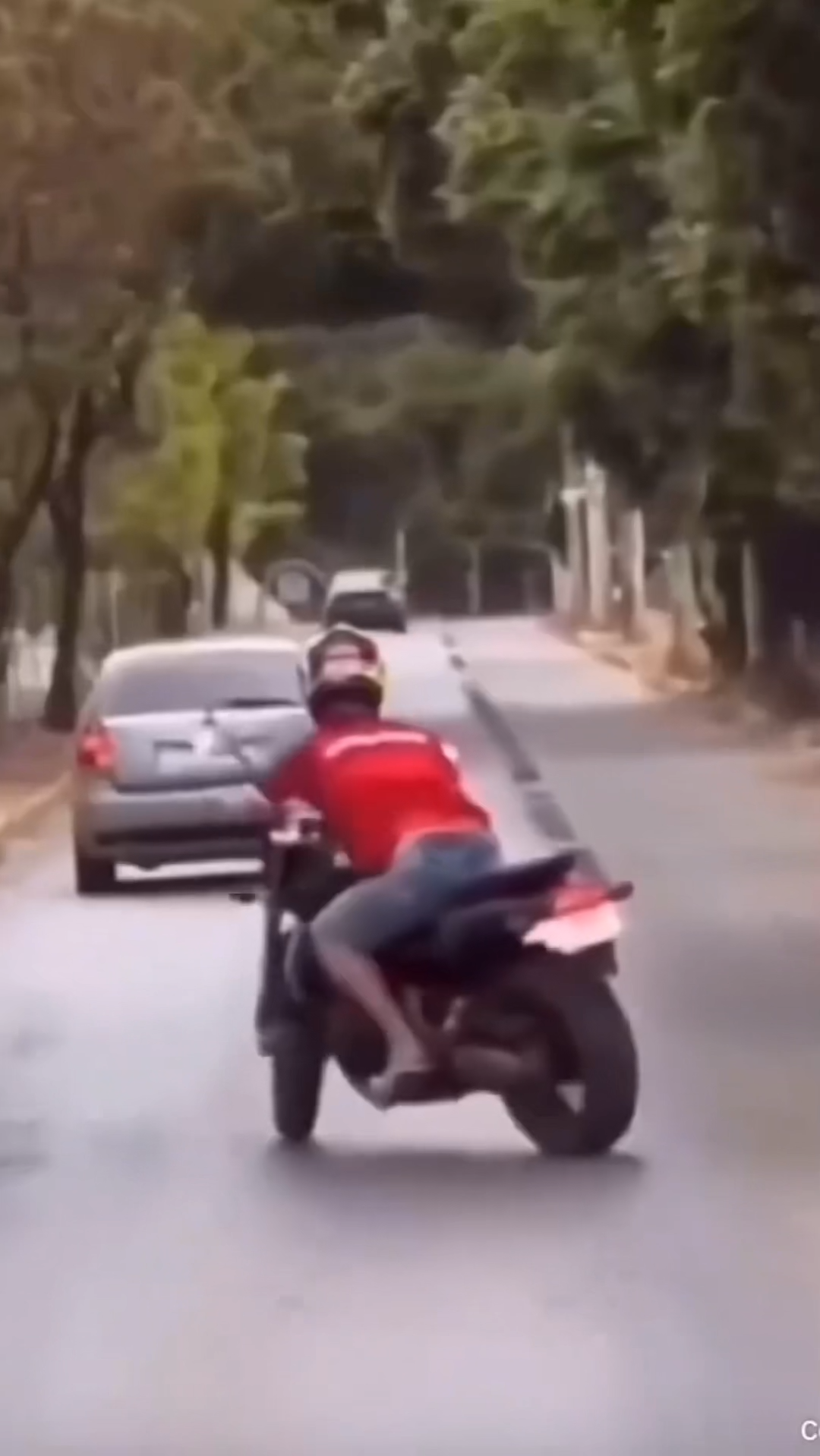 MOTORCYCLE SLIPPER TRANSITIONAL VIRAL VIDEO